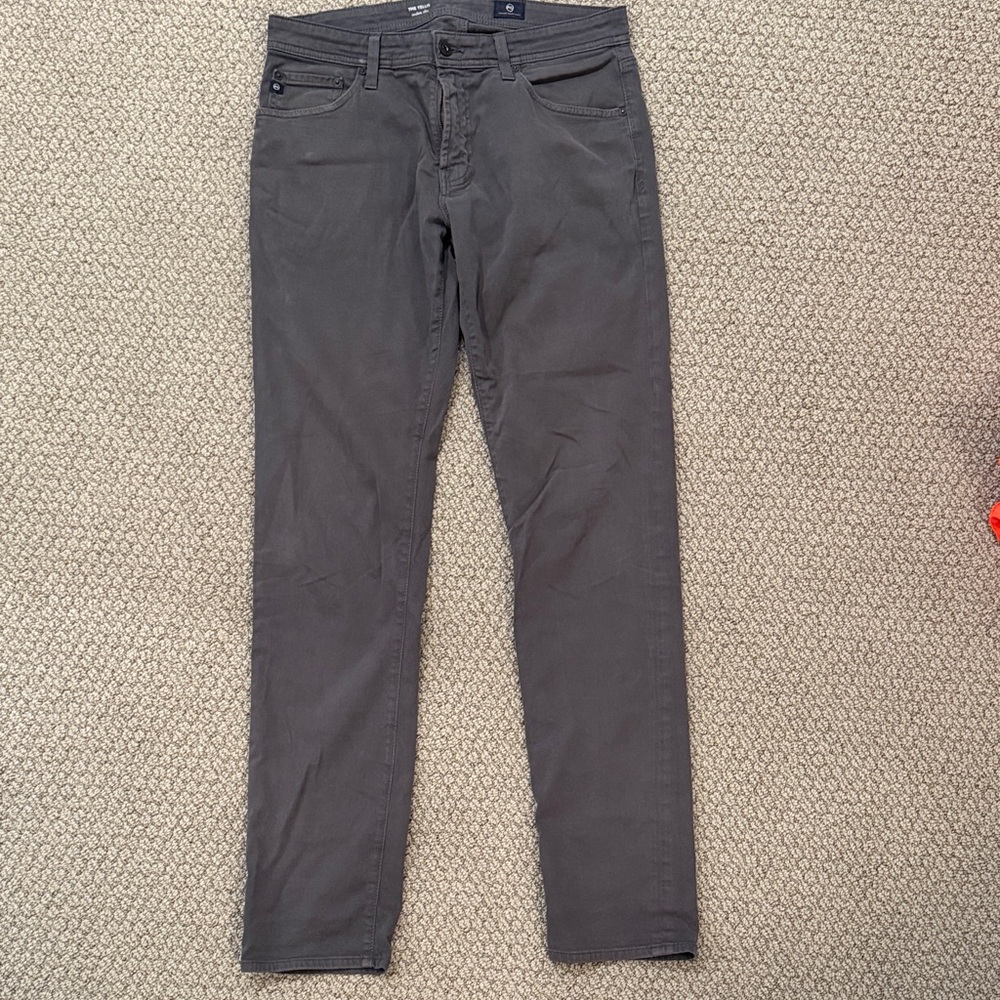 AG Adriano Goldschmied Men's Charcoal Jeans 32x34